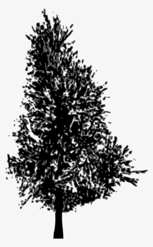 Pine Tree Vector - Tree Pine Silhuete Vector