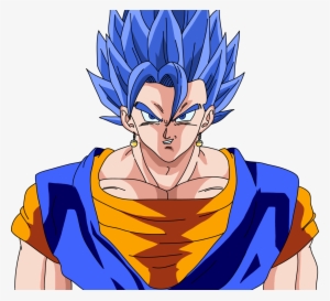 Png - Dragon Ball Z Blue Hair