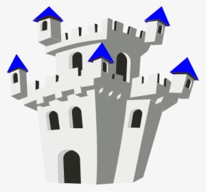 How To Set Use Blue Castle Svg Vector