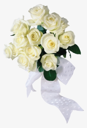 White Rose Seventeen - Wedding Flower Bouquet Png