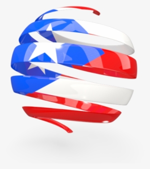 Illustration Of Flag Of Puerto Rico - Puerto Rican Logo Png