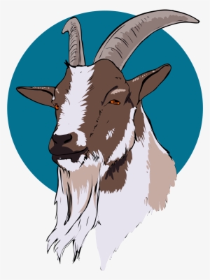 Open - Goat Head Png