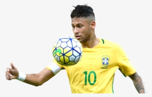Brazil Player Free Vector Download - Neymar .png
