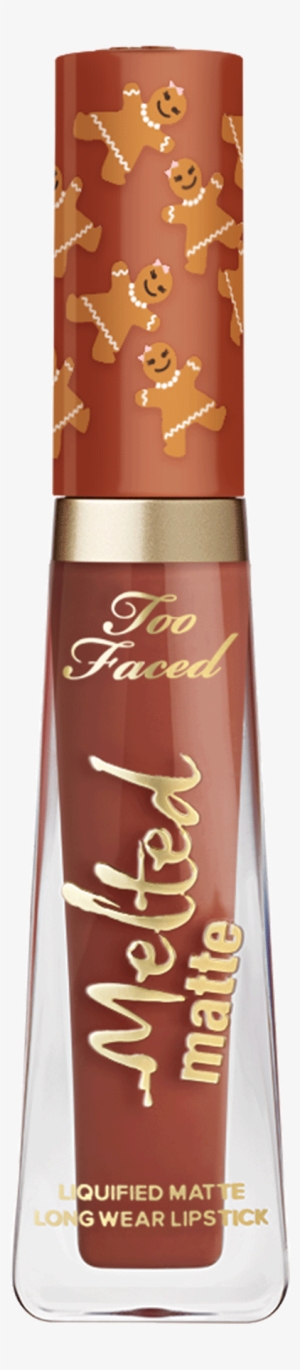Melted Matte Gingerbread Girl Christmas - Too Faced Gingerbread Girl Lipstick