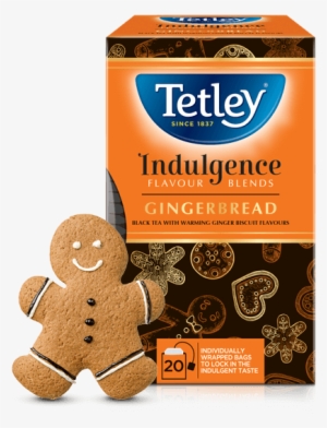 Tetley Gingerbread Flavoured Black Tea - Tetley Cookies And Cream Tea
