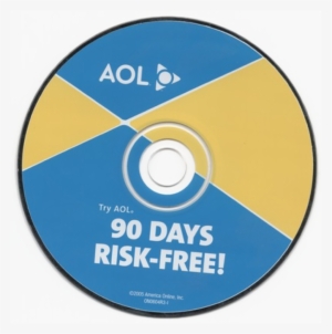 New-er Aol Logo Featuring Blue And Yellow Triangles - Aol