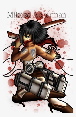 Mikasa Ackerman - Cartoon