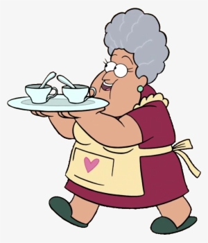Soos' Grandma Appearence - Gravity Falls Soos Grandma