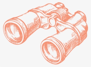 Binoculars Areas Of Exploration - Binoculars Drawing