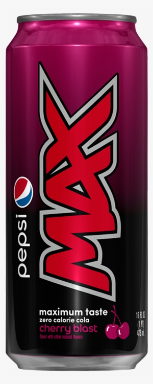 Pepsi Max Cherry Blast - Pepsi Max Cherry Png