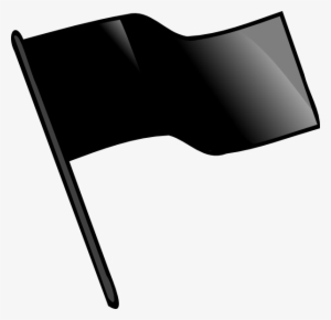 Vector Flag Blank - Black Flag