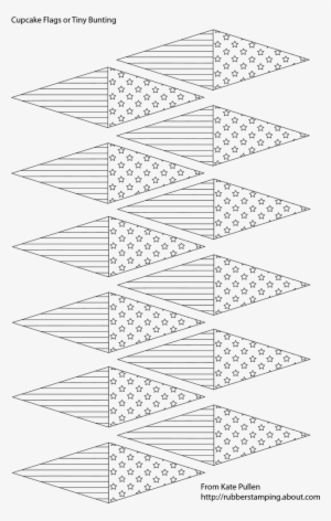 Blank Cupcake Flag Templates Printable - Printable Cupcake Flags Templates