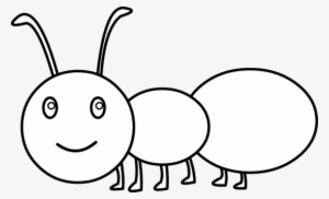 28 Collection Of Ant Clipart Black And White Png - Ant Black And White