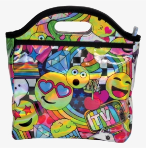 Emoji Party Holographic Lunch Tote - Party