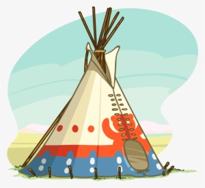 teepee - native americans reservation clip art