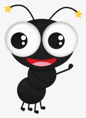 Black Ant Png Bees Pinterest And - Cartoon Big Eyed Bug