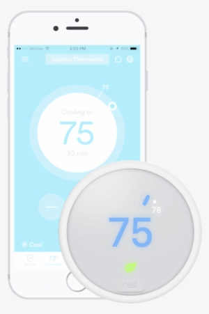 Integrate A Nest Thermostat Into Your Vivint System - Nest Thermostat E White T4001es