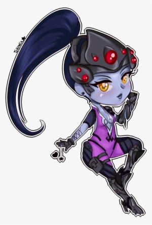 Png Overwatch For Free Download On - Widowmaker Chibi Png