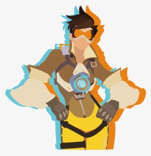 Bad Art, Overwatch Hype Tracer From Overwatch - Tracer Camisetas