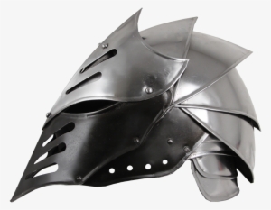 This Is The Official Conquest Black Ice Helmet - Armor Venue: Ice Helmet Head Armour, Silver