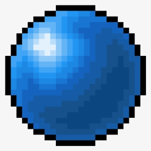 Esfera Azul - Pixel Art Deadpool Logo