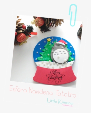 Esfera Navideña Totoro - Christmas Ornament