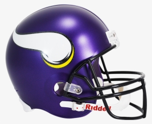 Riddell Deluxe Replica Helmet - Minnesota Vikings Full Size Replica Football Helmet