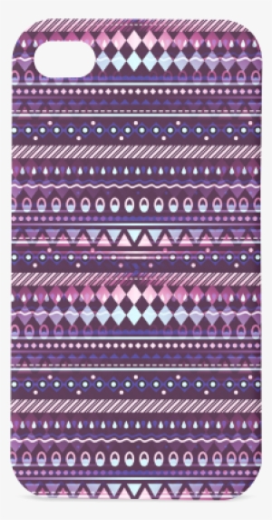 Trippy Tribal Pattern Hard Case For Iphone 4/4s - Mobile Phone Case