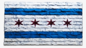 Chicago Wood Flag Decor - Chicago