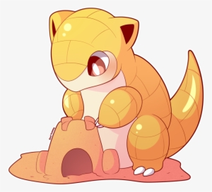 Artwork Featuring All Things From The Pokemon Universe - Sandshrew Chibi