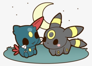 Umbreon And Sneasel By Seviyummy - Cute Sneasel