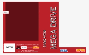 Sega Mega Drive Box Art Template - Sega Mega Drive Box Template