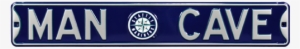 Seattle Mariners “man Cave” Authentic Street Sign - Toronto Maple Leafs Man Cave Sign