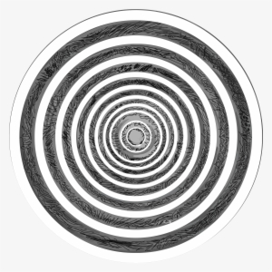 Breathing Out Through The Fields - Circle Spiral Shape