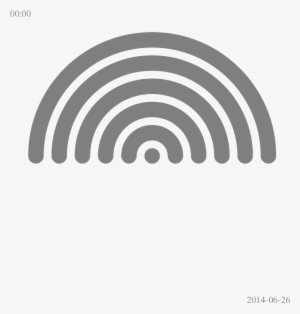 This Backgrounds Is Concentric Ring Clock About Animations, - Grey