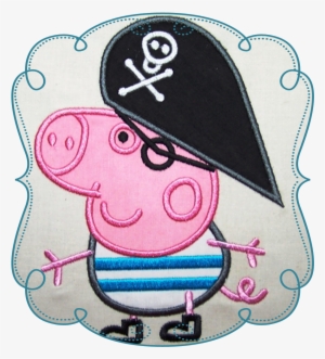 Ralph Pirate - Machine Embroidery