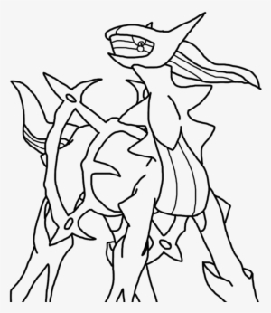 Arceus Drawing At Getdrawings - Pokemon Arceus Coloring Pages