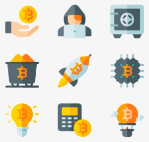 Cryptocurrency 50 Icons - Cryptocurrency