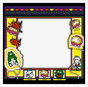 The Screen Overlay Used For Dig Dug Transparent Because - Dig Dug Game