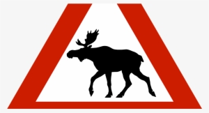 Caution Elks, Norway Magnet