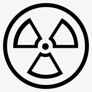 Png File Svg - Radiation Icon White