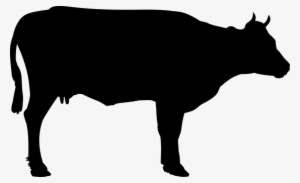 Cattle Beef Cattle Cow Foot Meat Butcher S - Beef Clipart Black And White