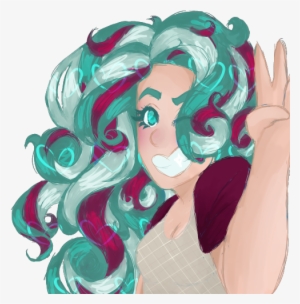 Drawing Maddie's Hair Has Become Like A Therapeutic - Illustration