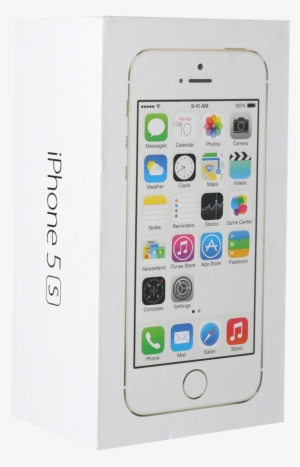Used And Original Empty Mobile Phone Box For Iphone - Apple Iphone 5s - 32 Gb - Silver - Unlocked