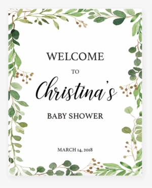 Boho Baby Shower Welcome Sign Printable By Littlesizzle - Welcome To Baby Shower Template