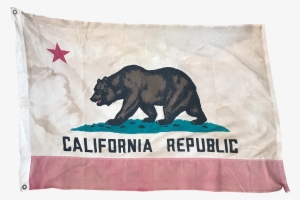 Vintage Distressed California Republic Flag - Us Flag Store California 4ft X 6ft Spectrapro Flag