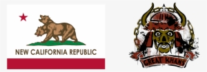 Ncr-great Khan War - Flags Imp California Flag 3x5ft Poly