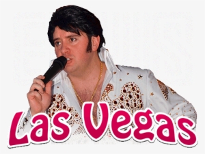 Las Vegas Elvis Tribute Page Poster - Las Vegas