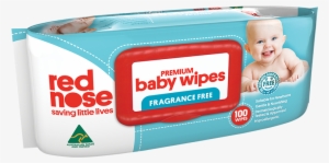 Fragrance Free Red Nose - Red Nose Wipes