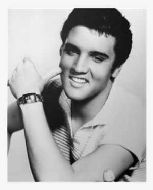 Elvis Presley Black And White